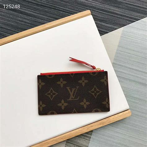 louis vuitton card holder with zip|louis vuitton name card holder.